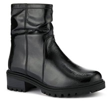 Pavers Smart Chunky Sole Ankle Boots - Size