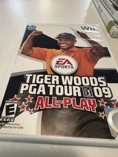Tiger Woods PGA Tour 09 Nintendo Wii Game 2008 COMPLETE