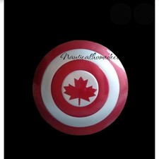 Captain Canada Shield Replica Halloween Ren Faire Prop Captain America Shield