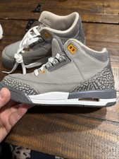 Air Jordan 3 Retro Cool Grey GS 398614-012 Youth 4.5