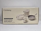 Caraway Nonstick Ceramic Cookware Set 8 Piece In Cream - Brand New!