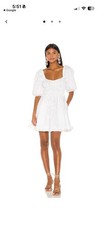 NWT FLL Jackson Mini Dress in Ivory XXS