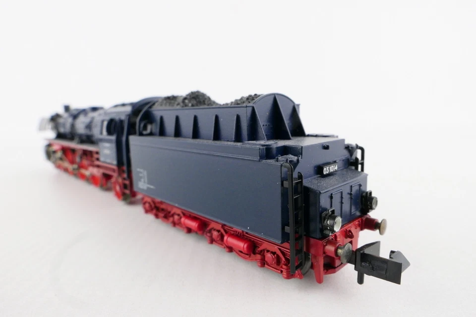 Minitrix 12617 Dampflok BR 03 1014 " Blue Lady " der DB, blau/schwarz OVP (E287) - Bild 4 von 4