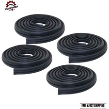4pcs Front Door Weatherstrip Seal 6231135013 New For 1996-02 Toyota 4runner