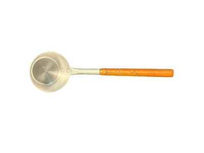 SPA Sauna Ladle Aufguss Nordic Rune Luck Wooden Spoon Saunakelle Handmade