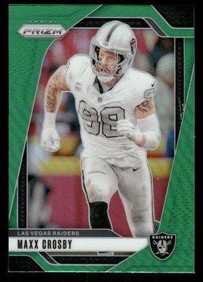 2024 Panini Prizm #152 Maxx Crosby Green
