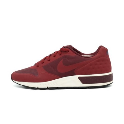 Nike Herren Air Max Zero Sneaker Rot Synthetik Low Leicht, Atmungsaktiv EU 47.5