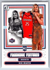 2025 Donruss WNBA #18 Kiki Iriafen Franchise Features Basketball