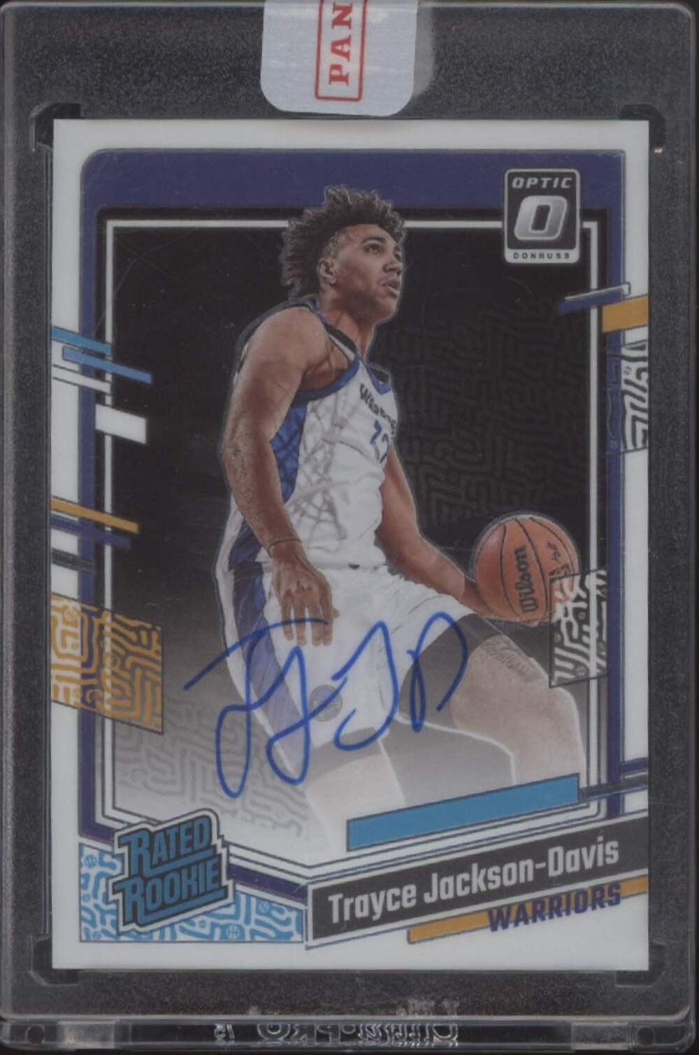 Trayce Jackson-Davis 2023-24 Panini Donruss Optic Rated Rookie Auto #251