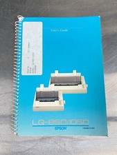 Epson LQ-850 /1050 Printer - Manual / Users Guide / Instructions Book