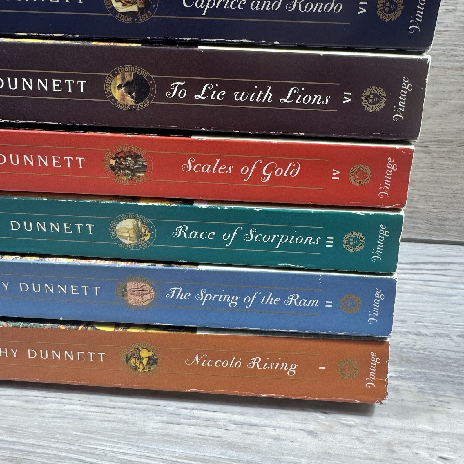 Dorothy Dunnett - Lot Of 7 - House of Niccolo Series -Paperback