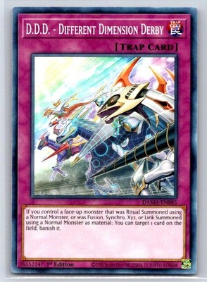 D.D.D. - Different Dimension Derby DAMA-EN085 Dawn of Majesty Yu-Gi-Oh LP