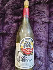Autographed 1996 NHL All-Star Game Wine Bottle - Ray Bourque 
