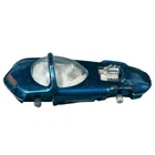 Vintage 1967 Hot Wheels Redline Silhouette Blue Diecast Toy Car USA Loose