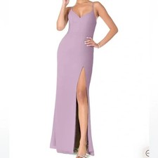 AZAZIE Blink Dress Wisteria Purple Bridesmaid Wedding Guest Formal Size 2