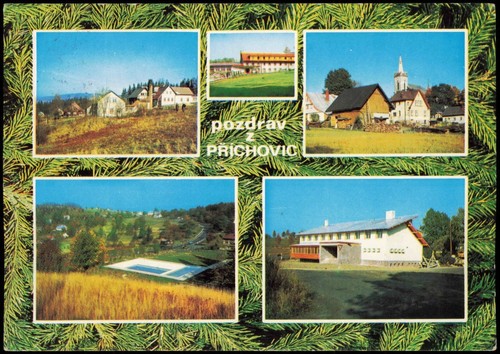Stephansruh Prichowitz Wurzelsdorf Příchovice Kořenov Pozdrav z PRICHOVIC 1980 - Imagen 2 de 3