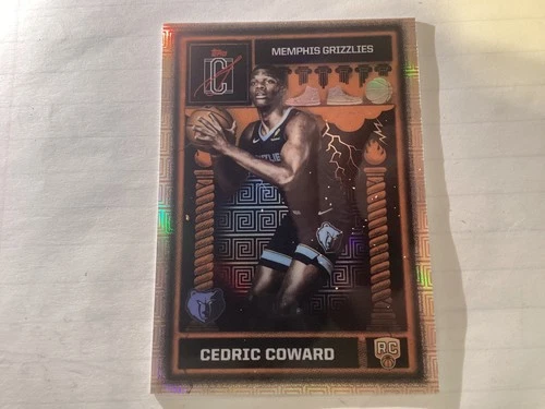 2025 Topps Signature Cedric Coward Base (RAW)