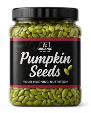 Organic Pumpkin Seeds 1kg | Raw, Immunity Booster & Protein-Rich Snack 25.40 per gallon
