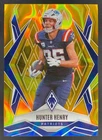 2025 Panini Phoenix Football Gold Lava Hunter Henry #97