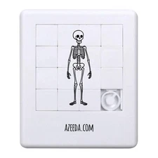 'Creepy Skeleton' Sliding Puzzle (PZ00032803)