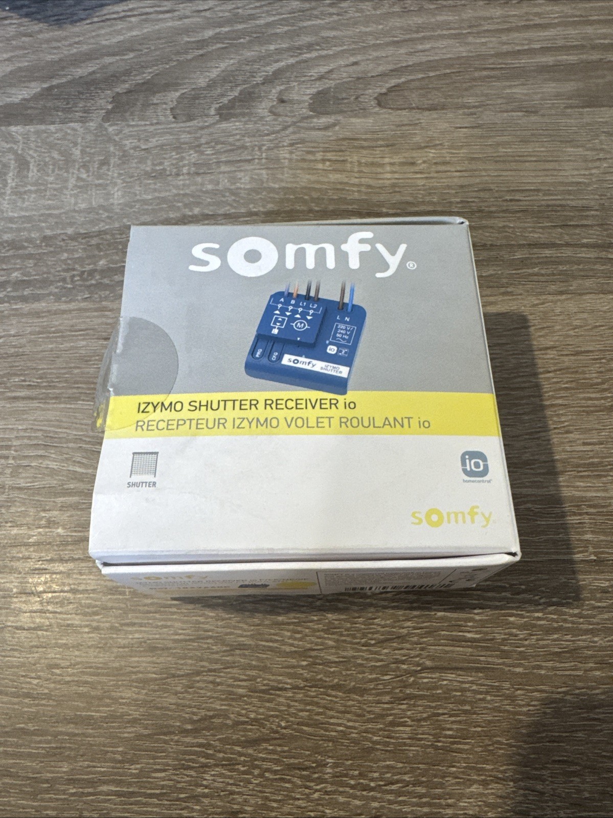 Récepteur Somfy Izymo Volet Roulant connectez un moteur filaire existant sans travaux