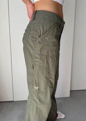 Authentic Women's ARC'TERYX Parapet Pants Size 10 M/L Cargo Green