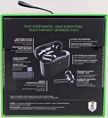 Razer Hammerhead Pro Hyperspeed Bluetooth Gaming Earbuds in Box | eBay