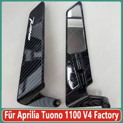 Für Aprilia Tuono 1100 V4 Factory Motorrad CNC Seite Rückansicht Rückspiegel Neu