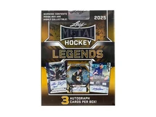 2025 LEAF METAL NHL HOCKEY LEGENDS HOBBY BOX - BRAND NEW - FREE SHIPPING  🔥🔥🔥