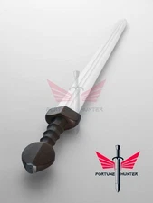 Hand Forged Carbon Steel Decurio Sword Longsword Battle Ready Sword W/Scabbard