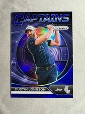 2024 Prizm Liv Golf Dustin Johnson Captains Blue /99 4Aces