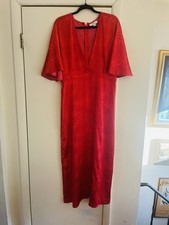 FE Noel x Target Maxi Victorian Kimono Silky Resortwear Wrap Style Dress 14