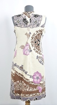 LEONARD Robe Mi-Longue en laine Size 40