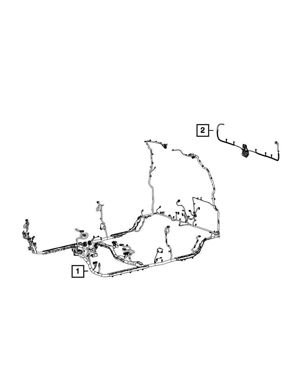 Genuine Mopar Body Wiring 68443953AC