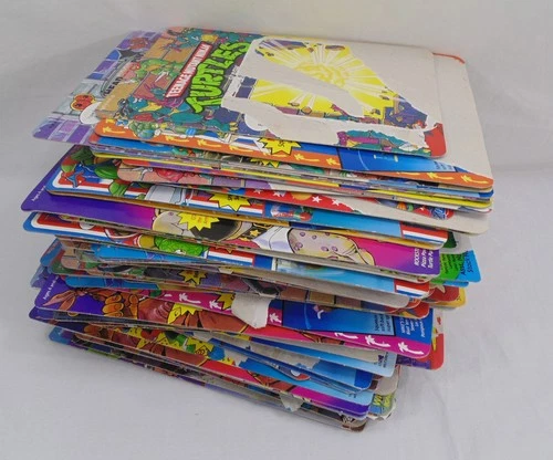 VTG Lot 157 TMNT Teenage Mutant Ninja Turtles Action Figure CardBack Full Card
