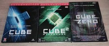 * TRILOGIE CUBE ( 5 DVD !! ) 2 DIGIPACK 2 DVD + DVD CUBE ZERO VERSION FRANÇAISE 