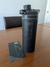 Grayl 24oz GeoPress Purifier water bottle with internal filtration