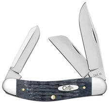 CASE XX 58426 SOWBELLY POCKET KNIFE POCKET WORN GRAY BONE CARBON STEEL TB6339 CS