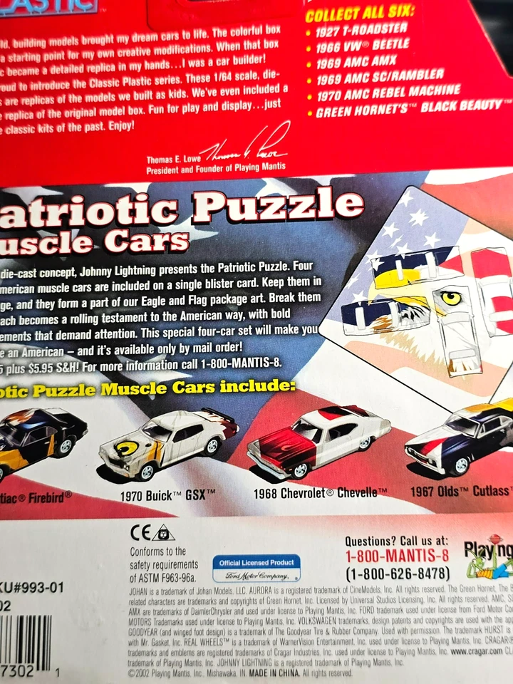 Saco triste plástico clássico MOC Johnny Lightning amarelo 1927 T-Roadster - Imagem 3 de 3