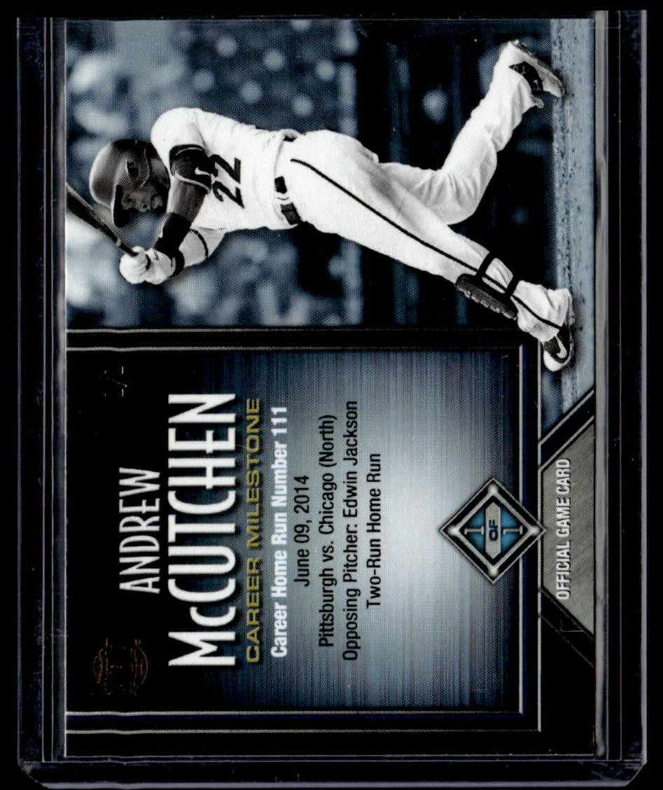 2017 Honus Bonus Andrew McCutchen 1/1