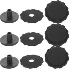 6 Sets Folding Umbrella Parts Cap Replacement Base Plug Patio Top Screw