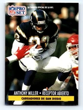 1991 Pro Set #285 Anthony Miller Fresh Break EX-EXMINT