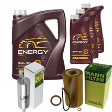 Inspektionspaket 8L MANNOL Energy 5W-30 f�r BMW E53 4.4i 4.6is LM_ 4.4 4x4