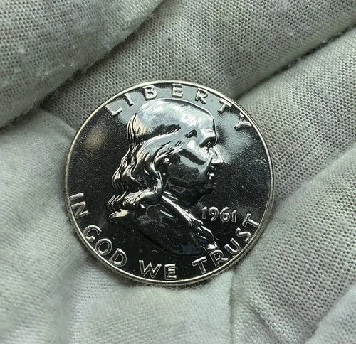 1961 Proof Franklin Half Dollar 90% Silver Q200