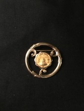 VINTAGE OHIO BELL 1/10 - 10K GOLD 15 YEAR PIN