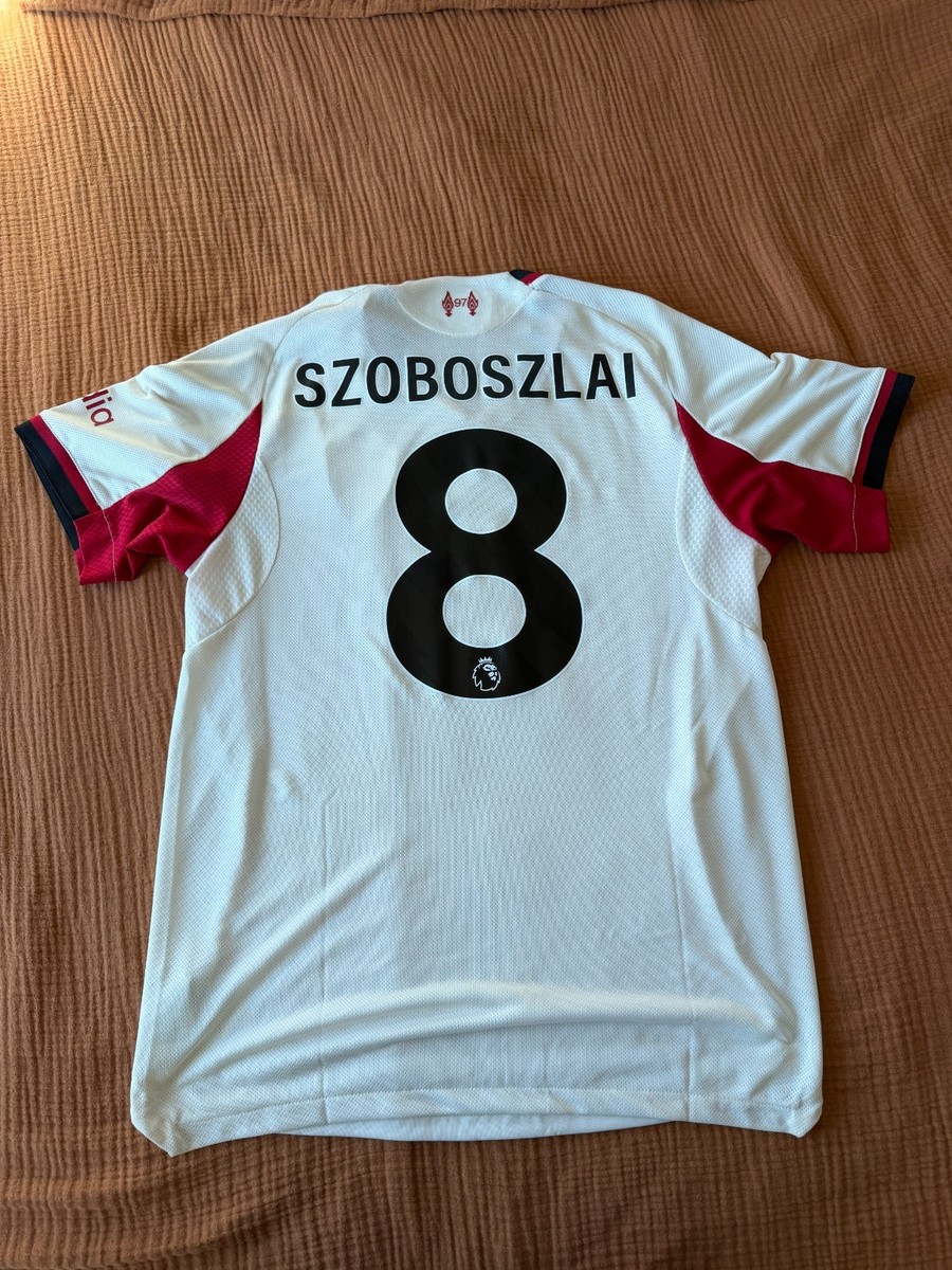 Liverpool 2025/26 Away Kit Dominic Szoboszlai L Authentic | eBay