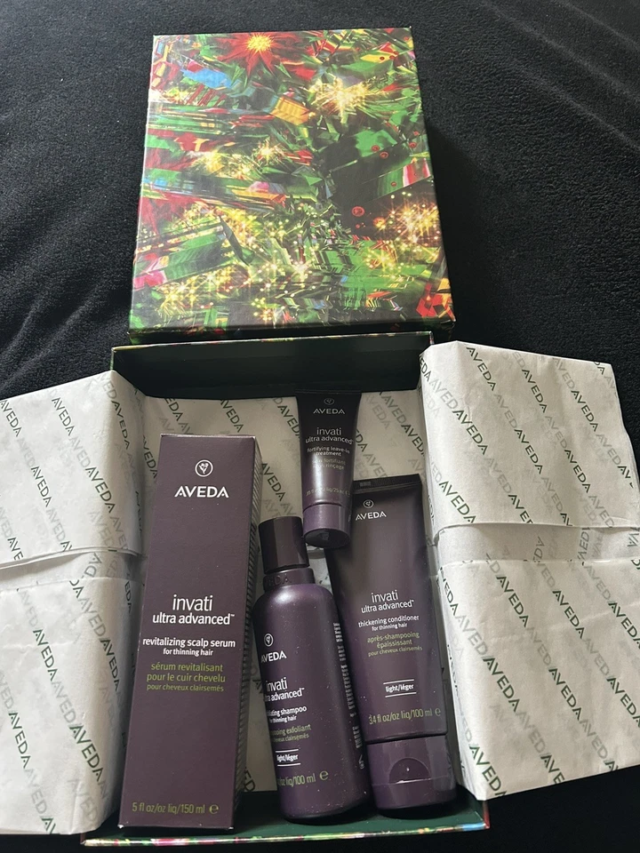 Aveda Invati Advanced Full Size For Hair~ Shampoo, Conditioner, Revital - Image 3 of 4