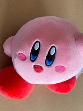 Kirby the Star Plush Fluffy Doll, Soft Bonus, Used, Prize Item