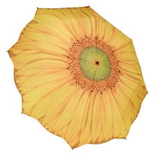 Galleria Sunflower Folding Umbrella, Yellow