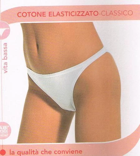 Slip cotonella deals vita bassa